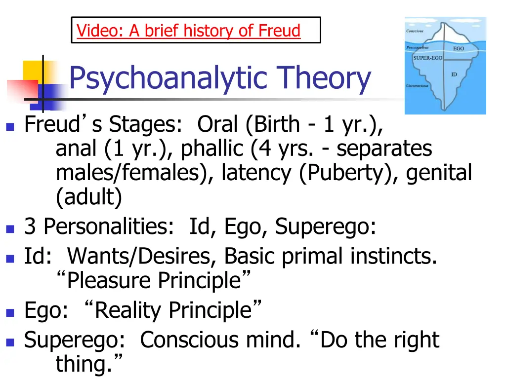 video a brief history of freud