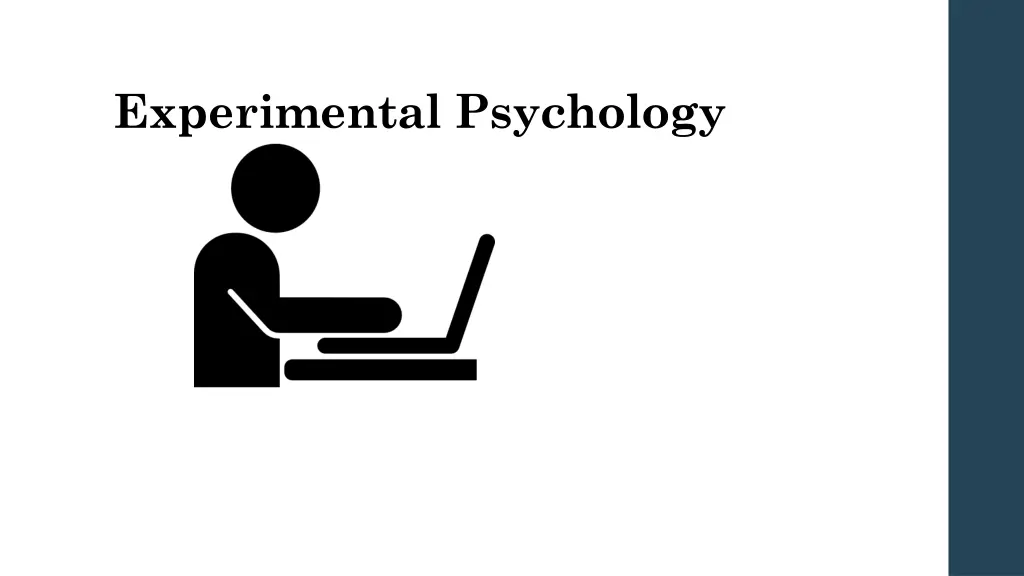 experimental psychology 1