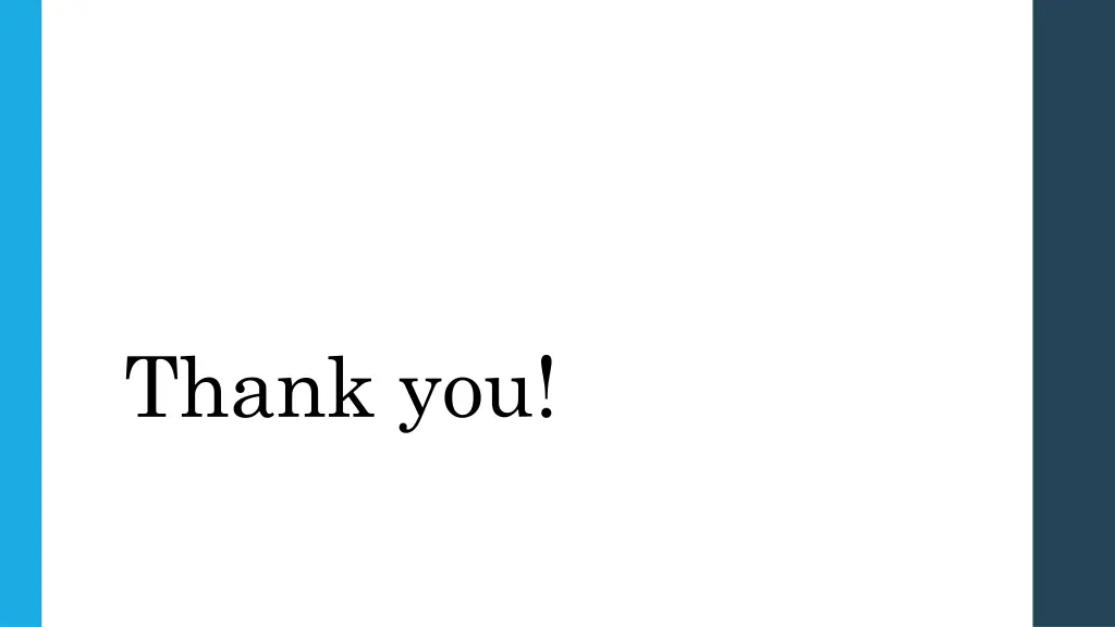 thank you
