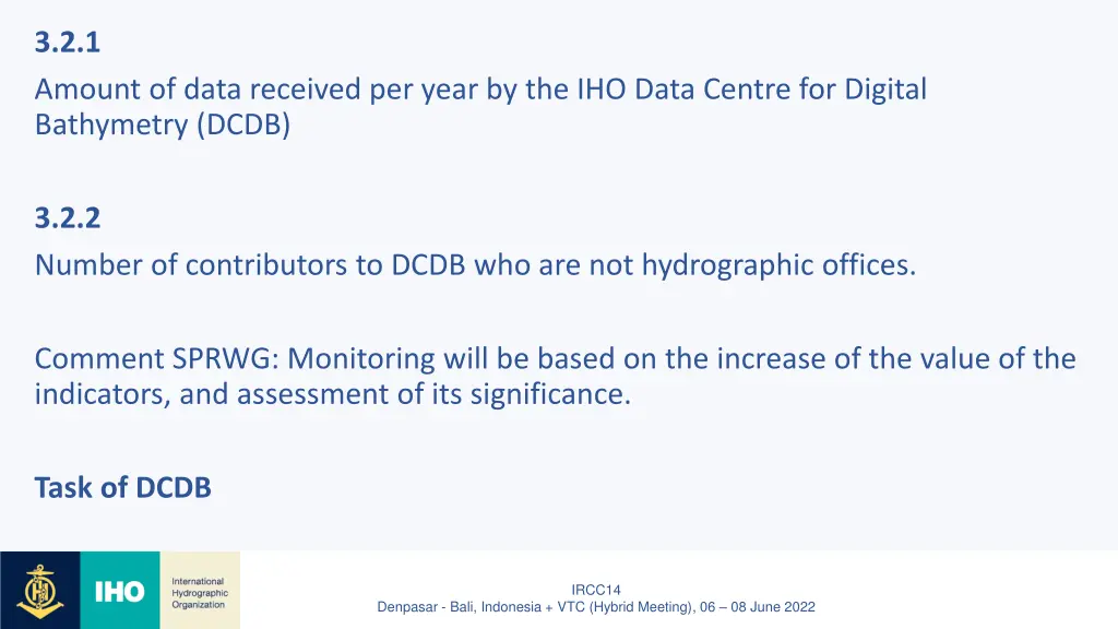 3 2 1 amount of data received per year