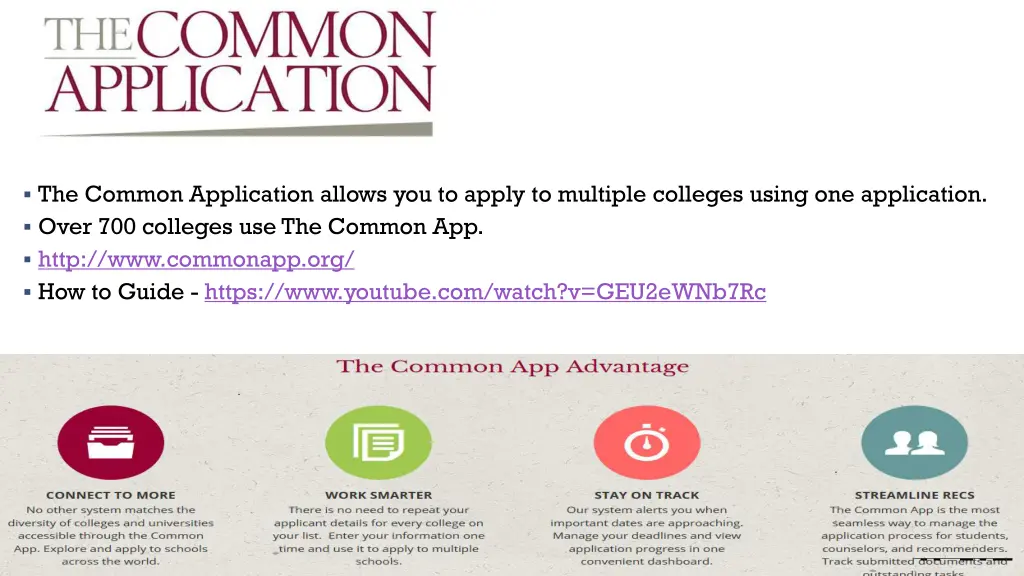 the common application allows you to apply