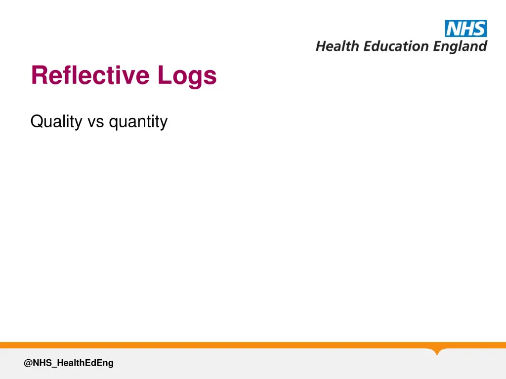 reflective logs