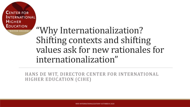why internationalization shifting contexts