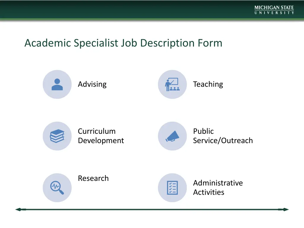 academic specialist job description form