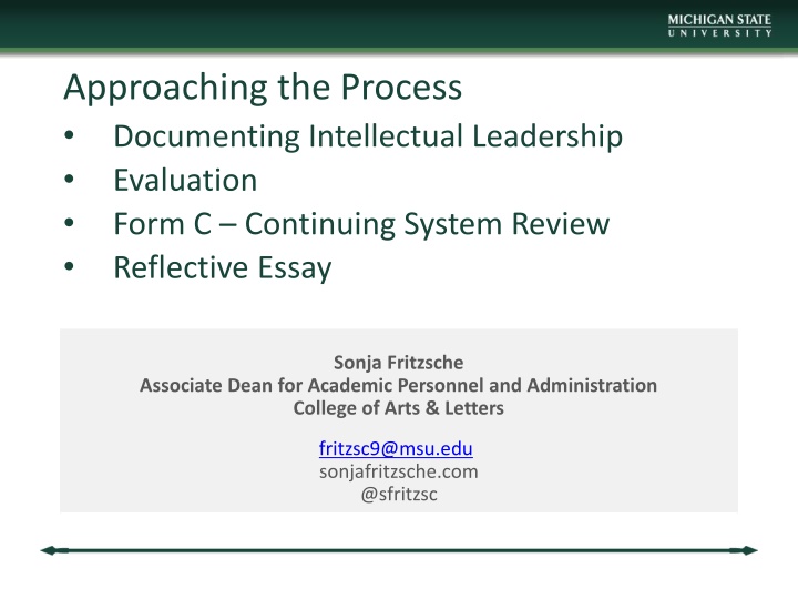 approaching the process