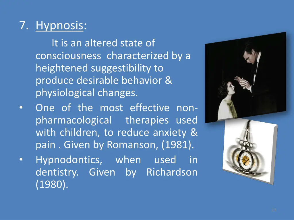 7 hypnosis it is an altered state