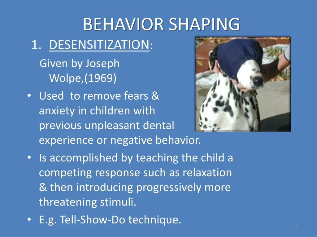 behavior shaping