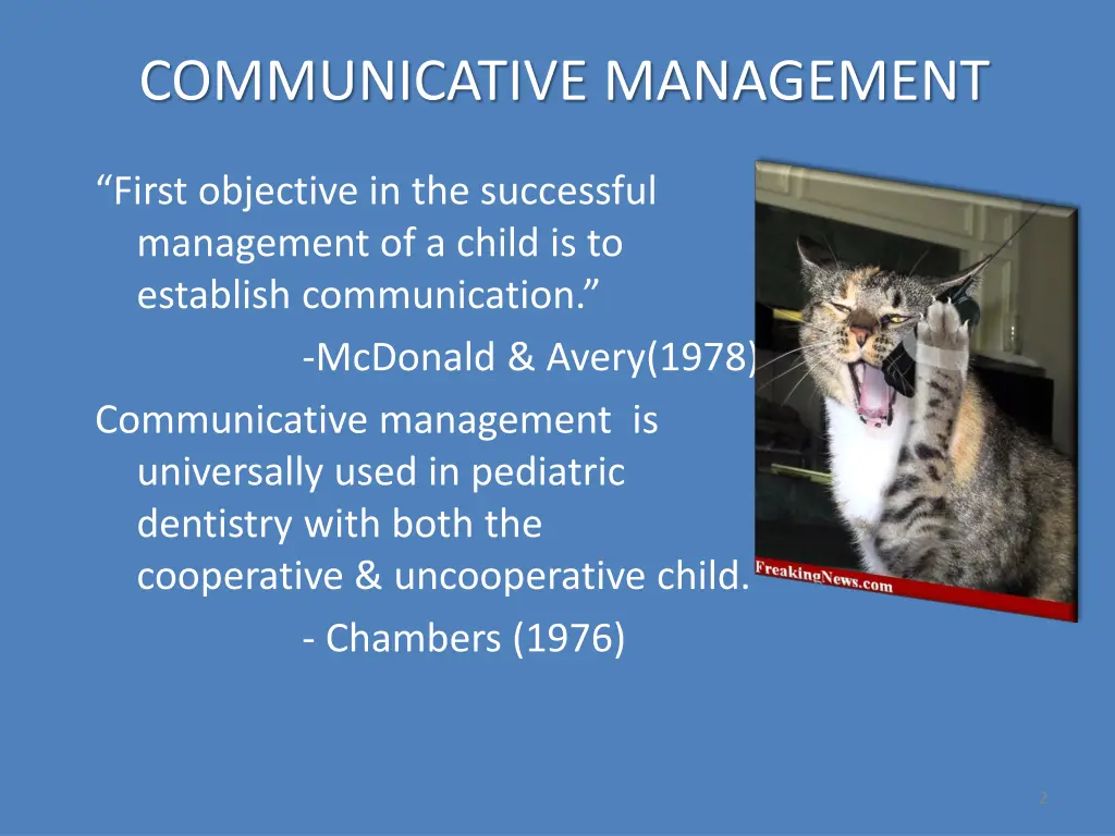 communicative management