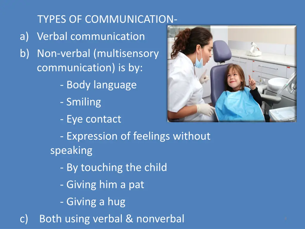 types of communication a verbal communication