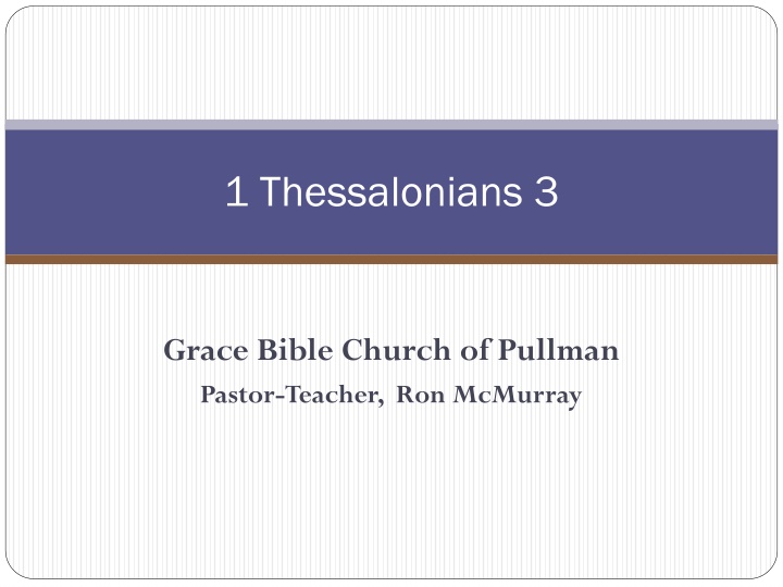 1 thessalonians 3