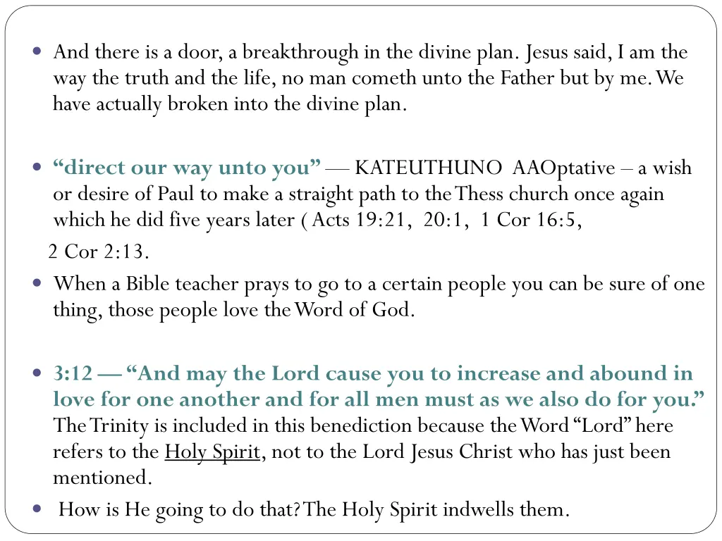 and there is a door a breakthrough in the divine