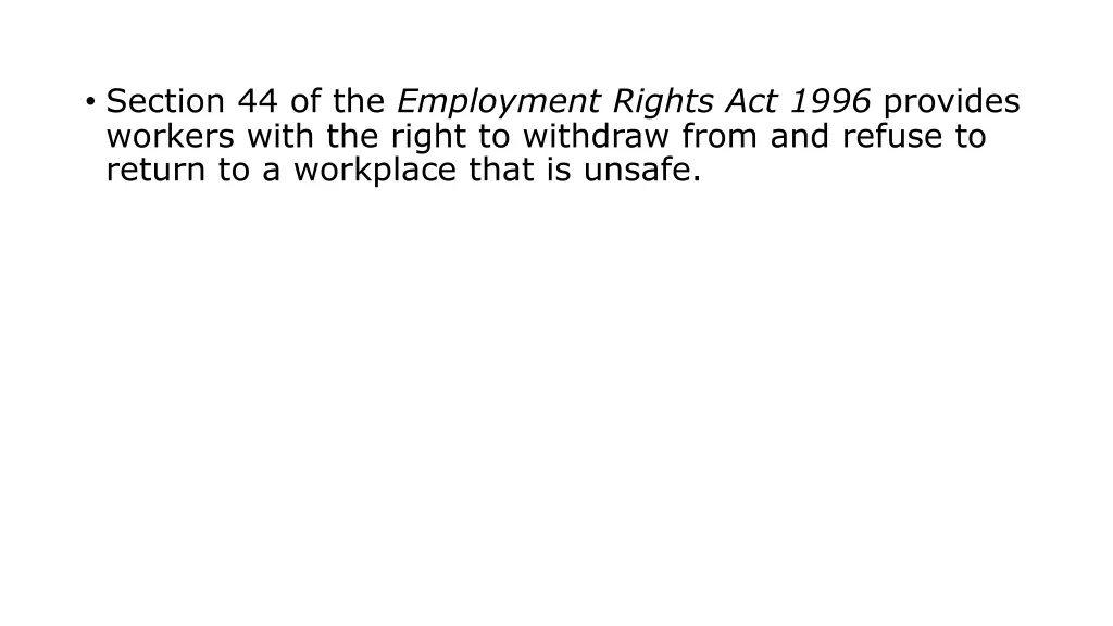 section 44 of the employment rights act 1996