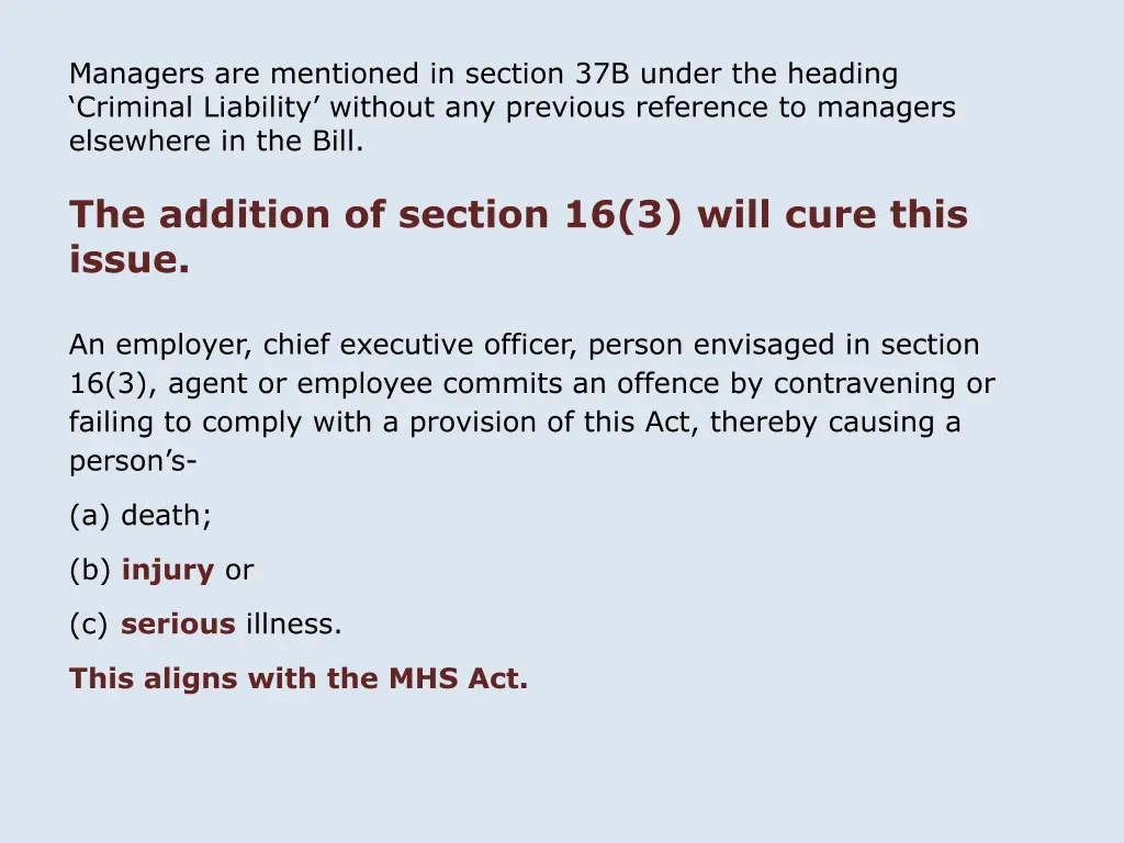 managers are mentioned in section 37b under