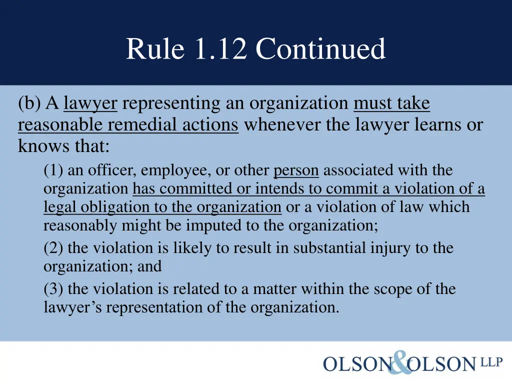 rule 1 12 continued