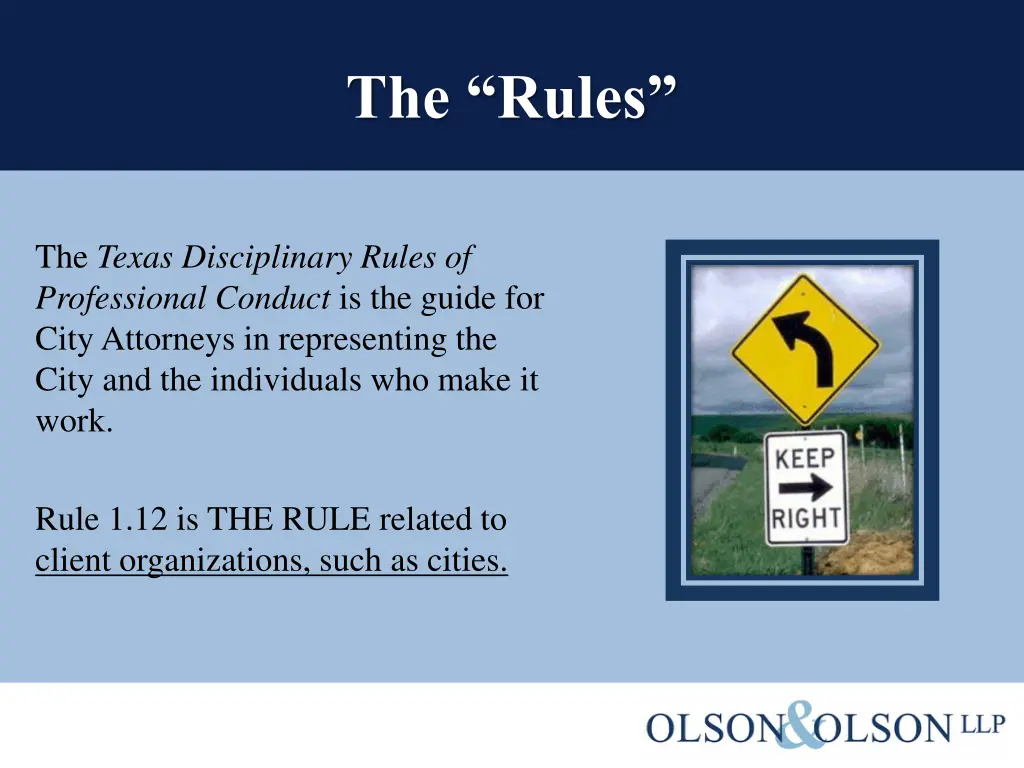 the rules