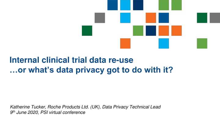 internal clinical trial data re use or what