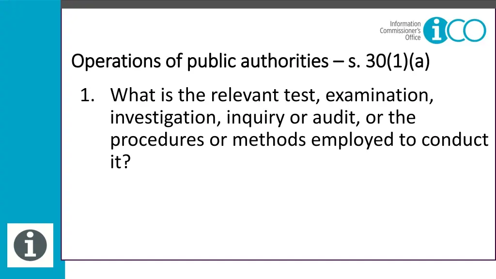 operations of public authorities operations 4