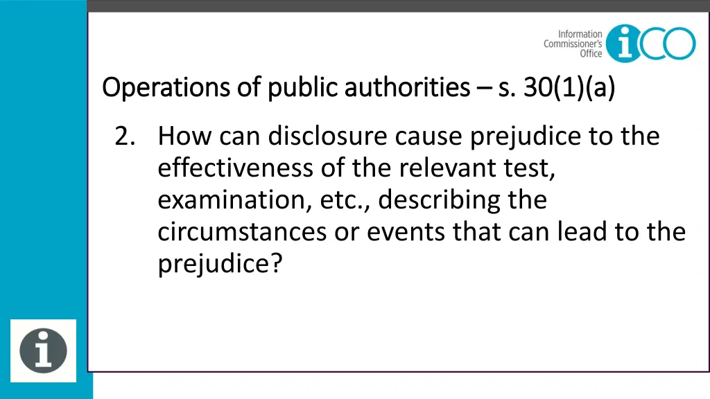 operations of public authorities operations 5