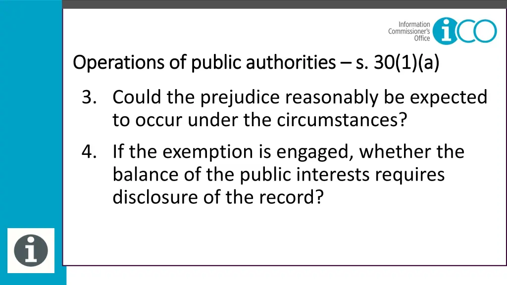 operations of public authorities operations 6