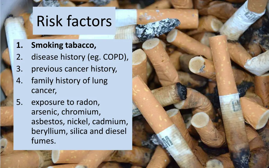 risk factors