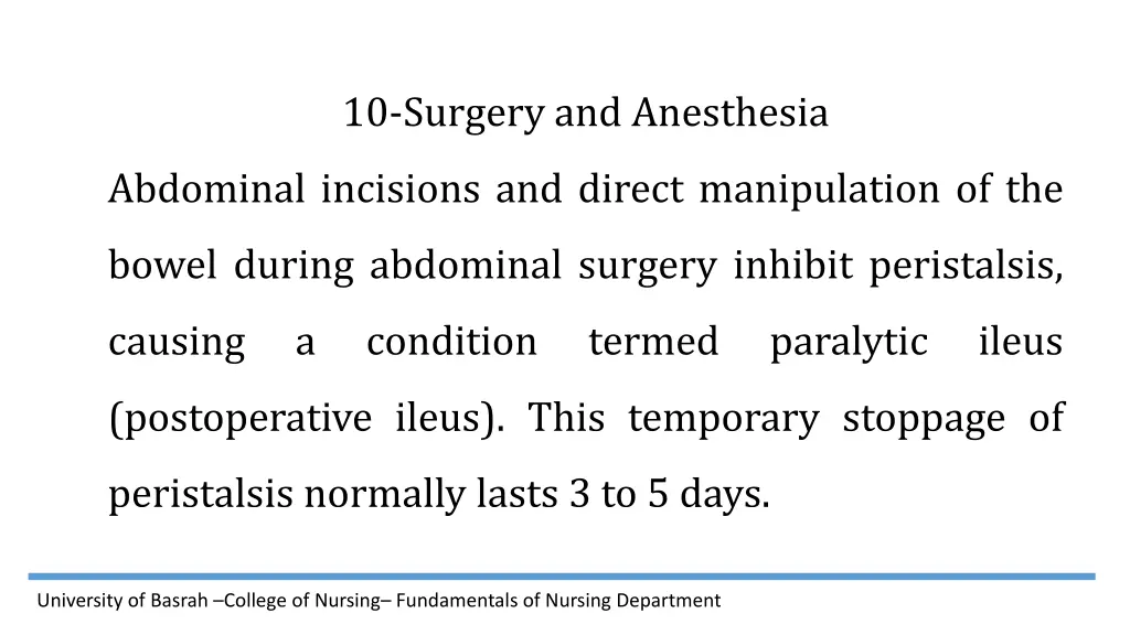 10 surgery and anesthesia