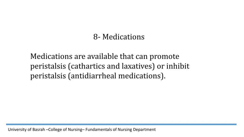 8 medications