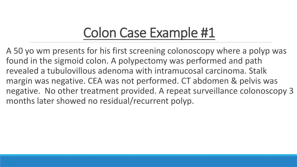 colon case example 1 colon case example 1