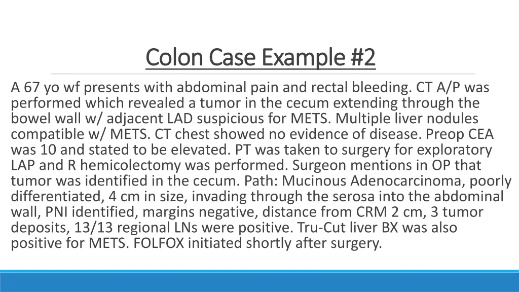colon case example colon case example 2 2