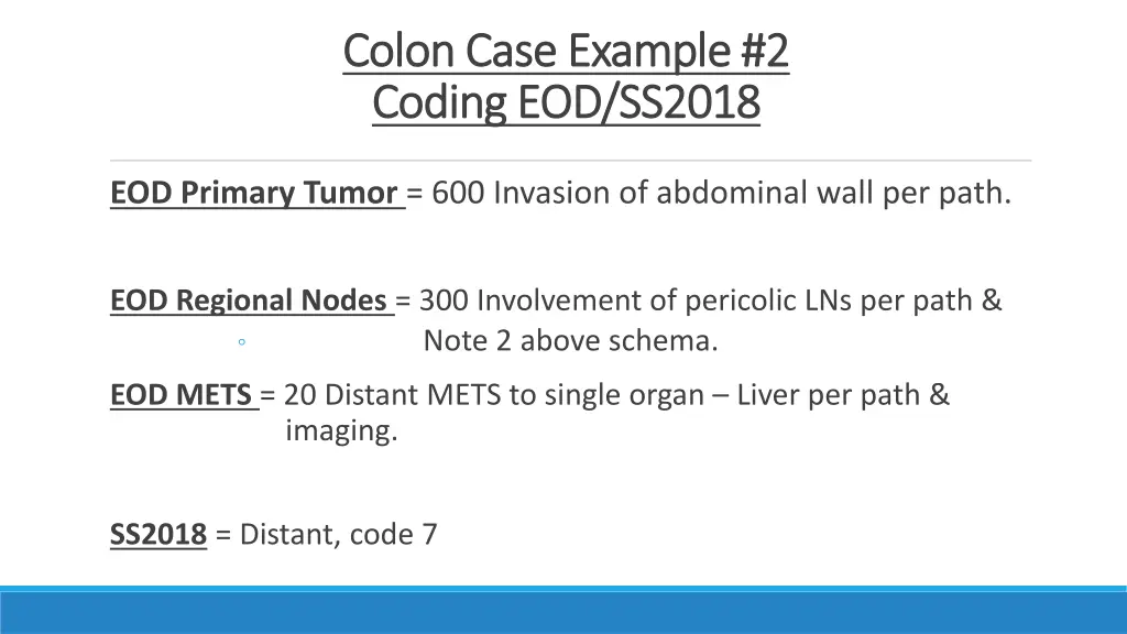 colon case example colon case example 2 coding