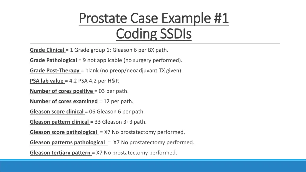 prostate case example 1 prostate case example