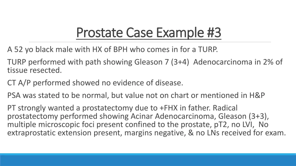 prostate case example 3 prostate case example 3