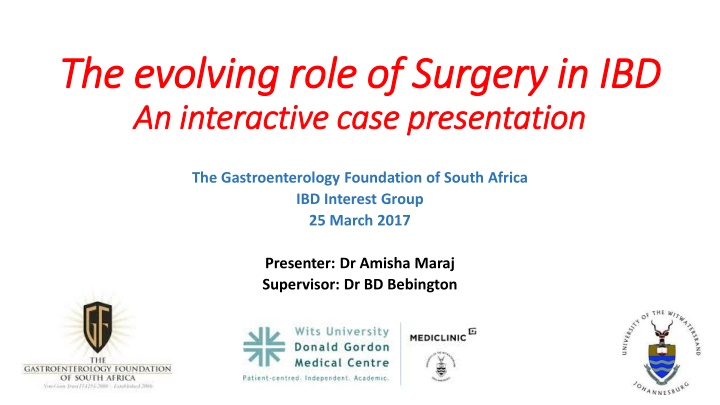the evolving role of surgery in ibd the evolving