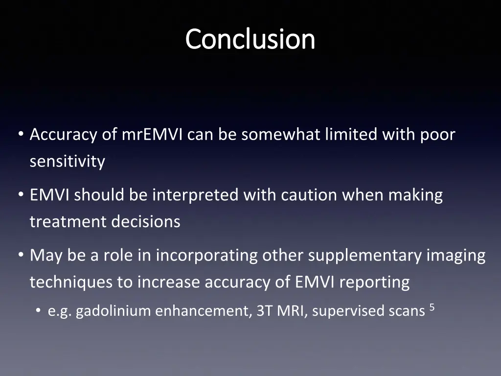 conclusion conclusion