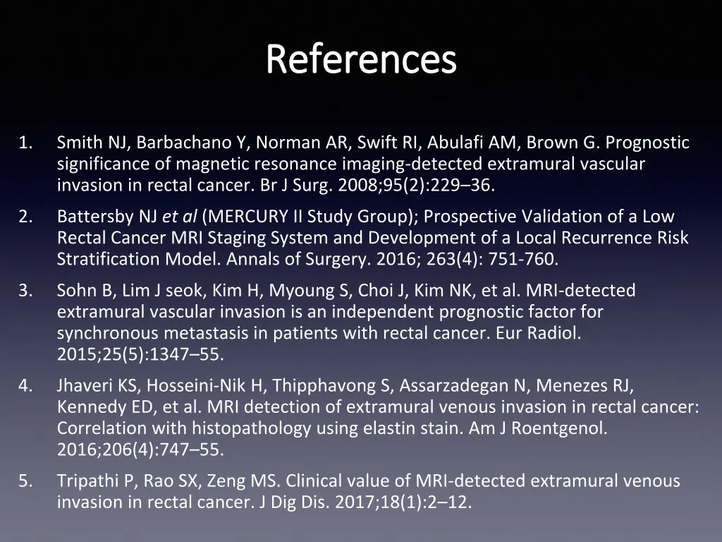 references references