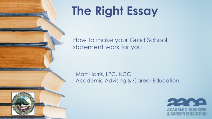 the right essay