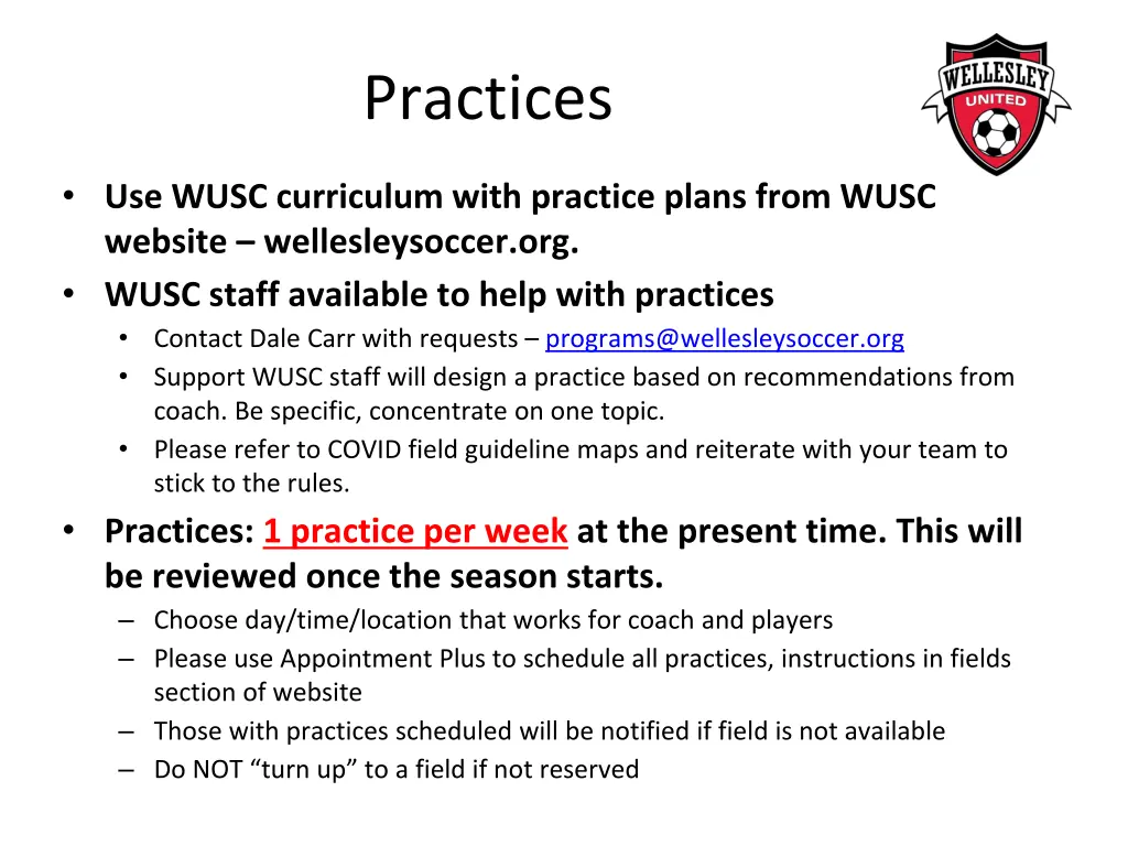 practices