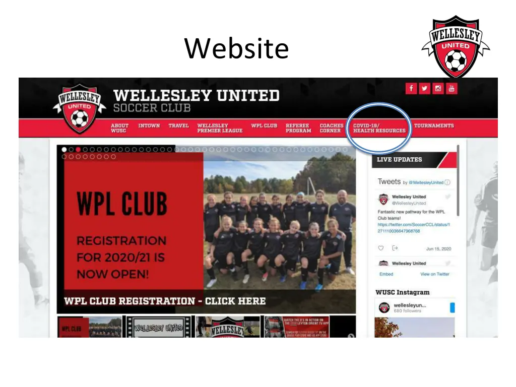 website