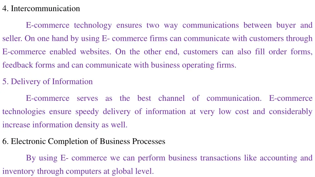 4 intercommunication