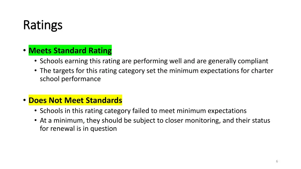 ratings ratings