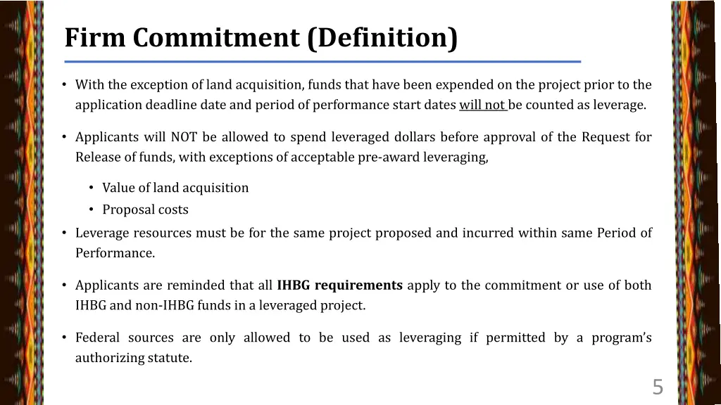 firm commitment definition 1
