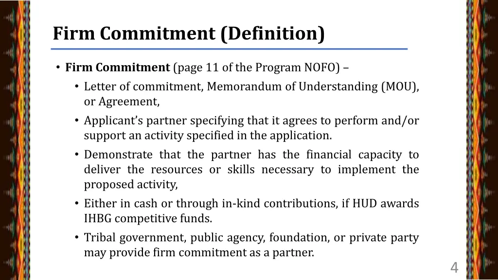 firm commitment definition