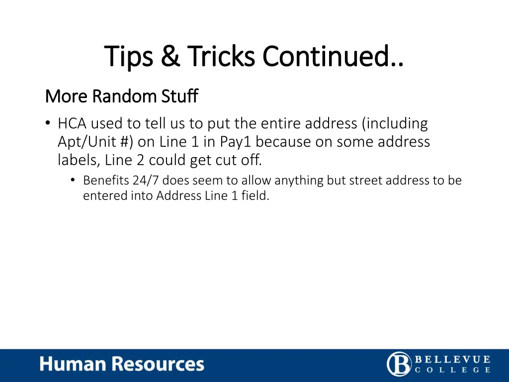 tips tricks continued tips tricks continued 8
