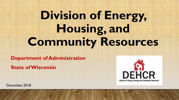 division of energy housing and community resources