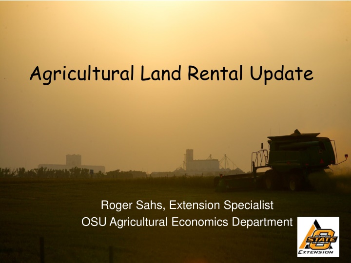 agricultural land rental update