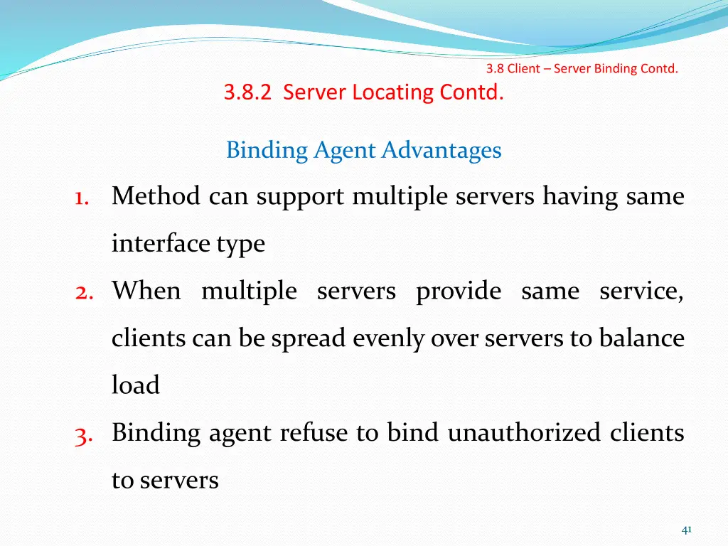 3 8 client server binding contd 8