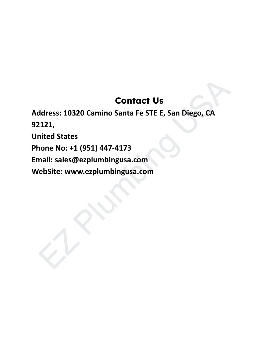 contact us address 10320 camino santa