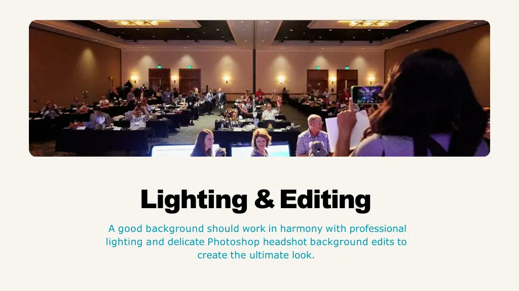 lighting editing