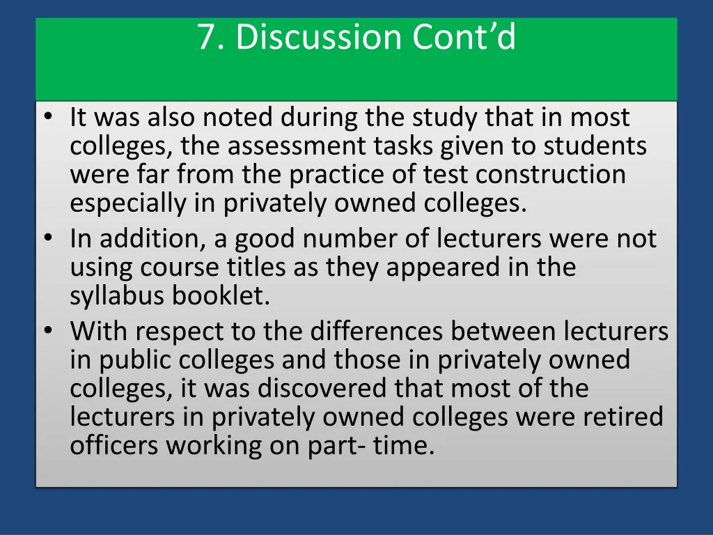 7 discussion cont d 1