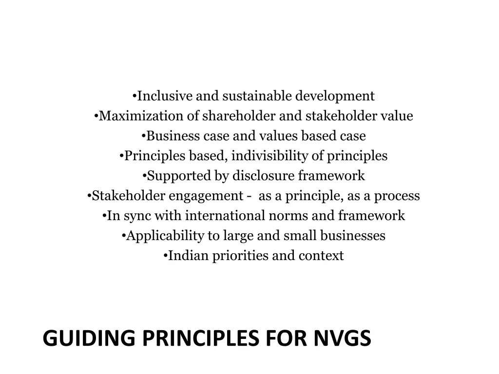 inclusive and sustainable development