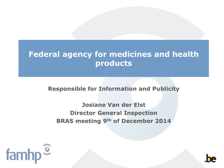 federal agency for medicines and health products